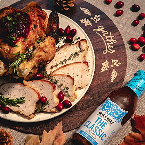 Noble Made Classic Marinade and Cooking Sauce, 12 fl oz Bottle, Classic Flavor, Whole30 Approved, Paleo, and Gluten-Free Sauce with Organic Coconut Aminos
