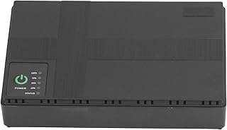 10400mAh Mini UPS Battery Backup, Uninterruptible Power Supply, Standby Power, Backup Battery Power Supply, Router UPS, 5V 9V 12V Output 85‑265V Input (US Plug)