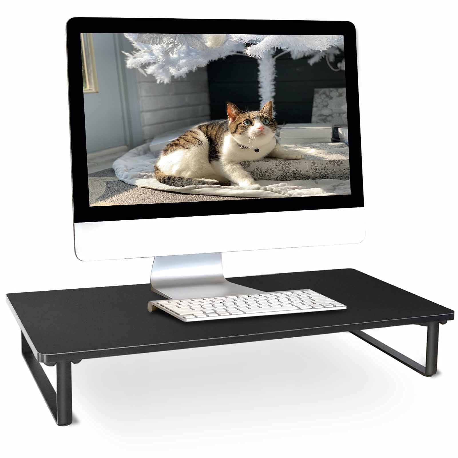 Buy Monitor Stand for Desk Wood AntiSlip Monitor Riser Desk Stand 20