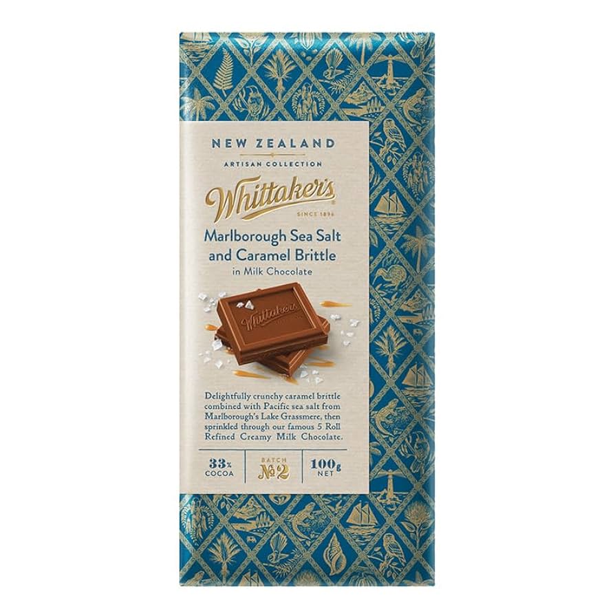 Amazon | ウィッタカー Wittakers 板チョコ 塩キャラメルミルク
