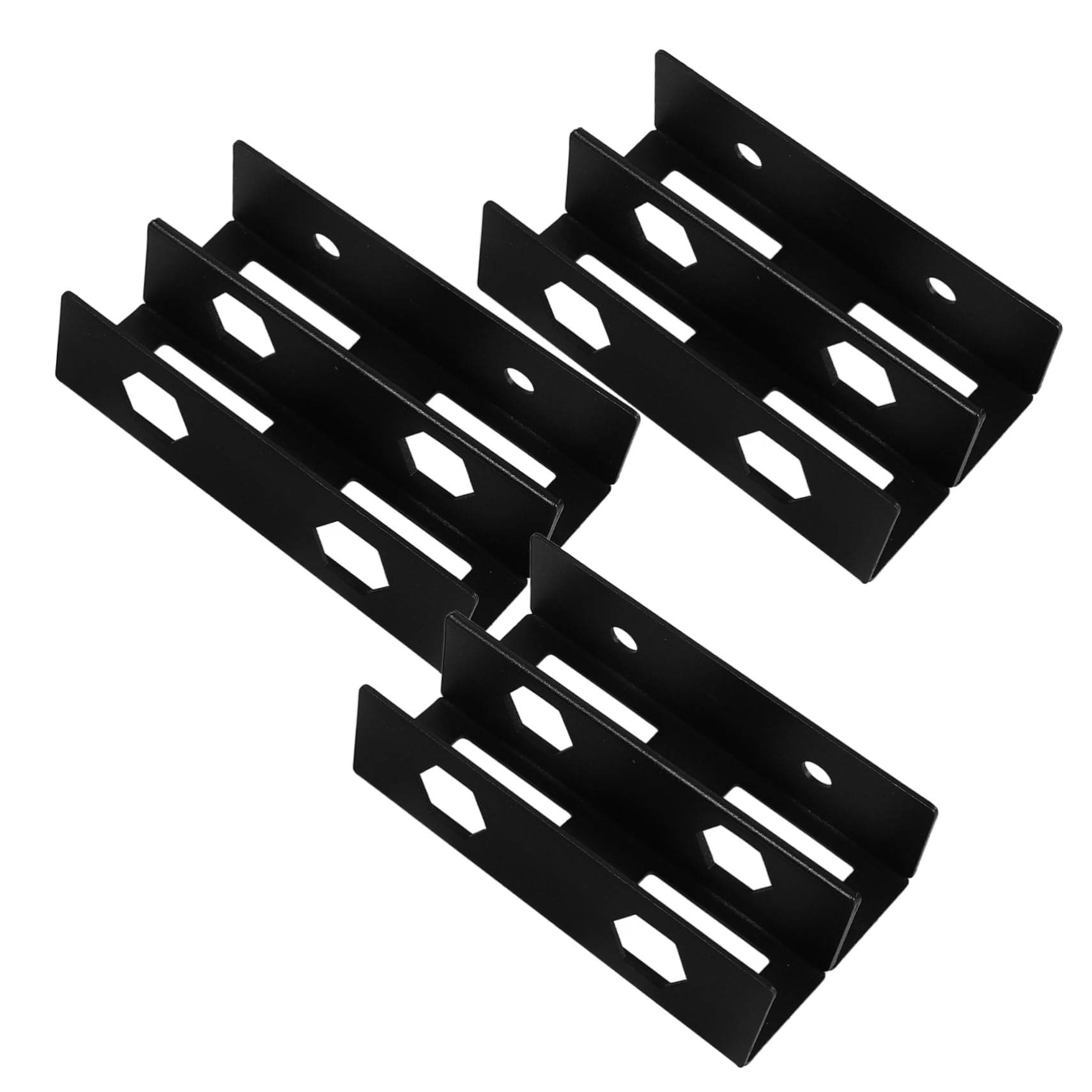 NUOBESTY 3 Juegos De Soporte De Doble Capa Debajo del Escritorio Soporte De Escritorio para Computadora Portátil e para Computadora Portátil e para a e