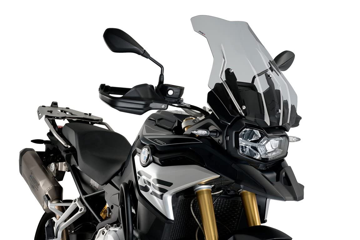 Puig Touring Plus Screen Smoke For Bmw F850 Gs Adventure (19-23) Light 8435529311504