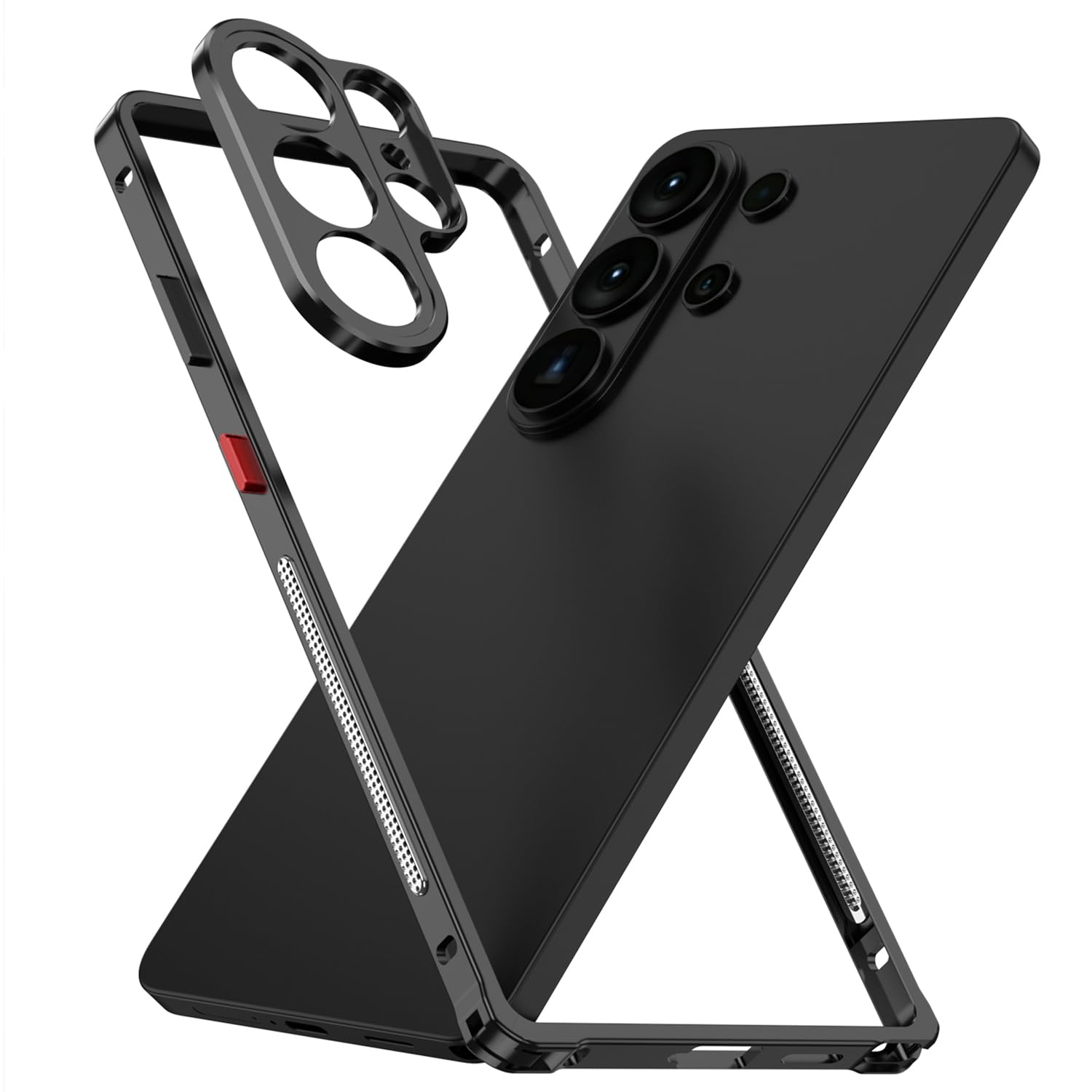 Amazon.com: NINKI Metal Framed Phone Case for Samsung Galaxy S26