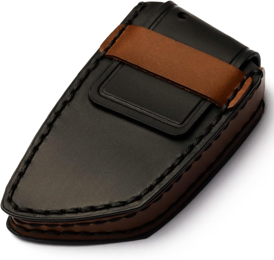 Keychain Fob Cover Case Compatible with BMW Keyless Remote Control BMW 1 2 3 4 5 6 7 Series and X1 X2 X3 X5 X6 and More BMW Models (A-Black) - Image 5