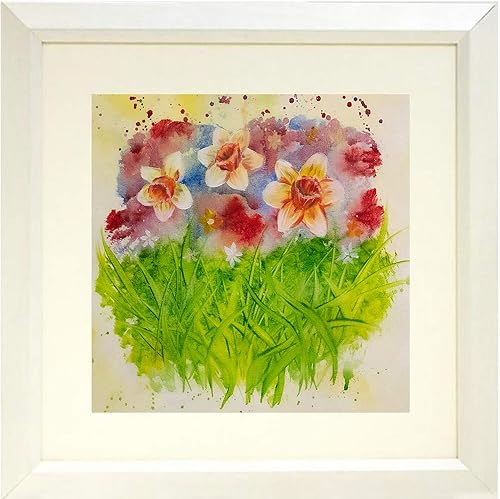 Buyartforless Enmarcado Bloom por Ed Capeau - Pintura de arte mate