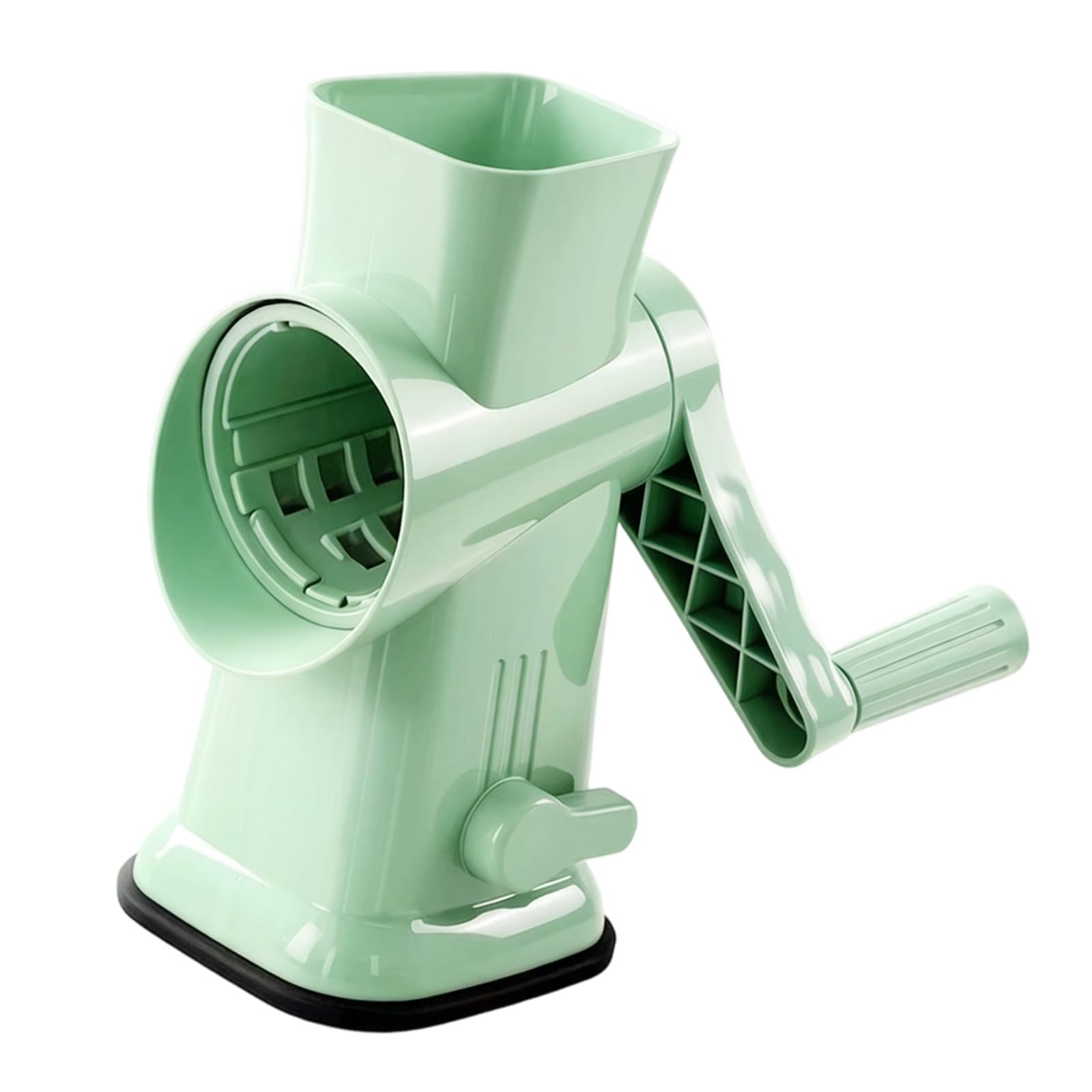 Hsioluted Miniature Hand Operated Ice Shaver Ice Maker for Creating Professional Manual Machine Suction Cup Base Machine