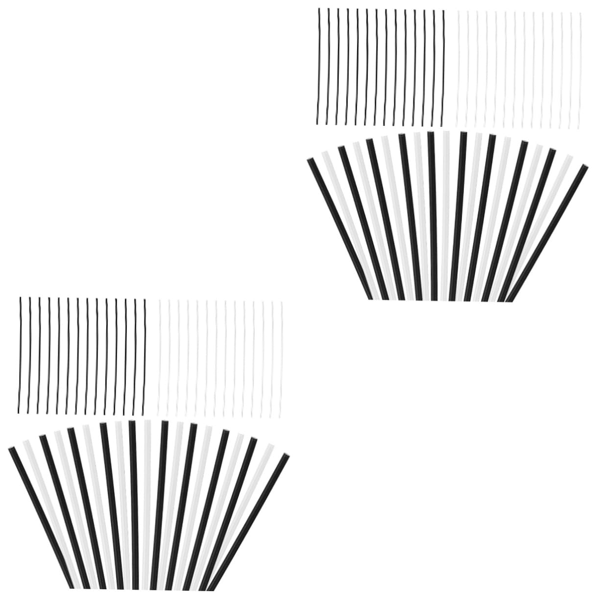 VICASKY 2sets Guitar Markers Rods Guitar Parts Side Dot for Sufficient Quantity Mini Size 50pcs*2