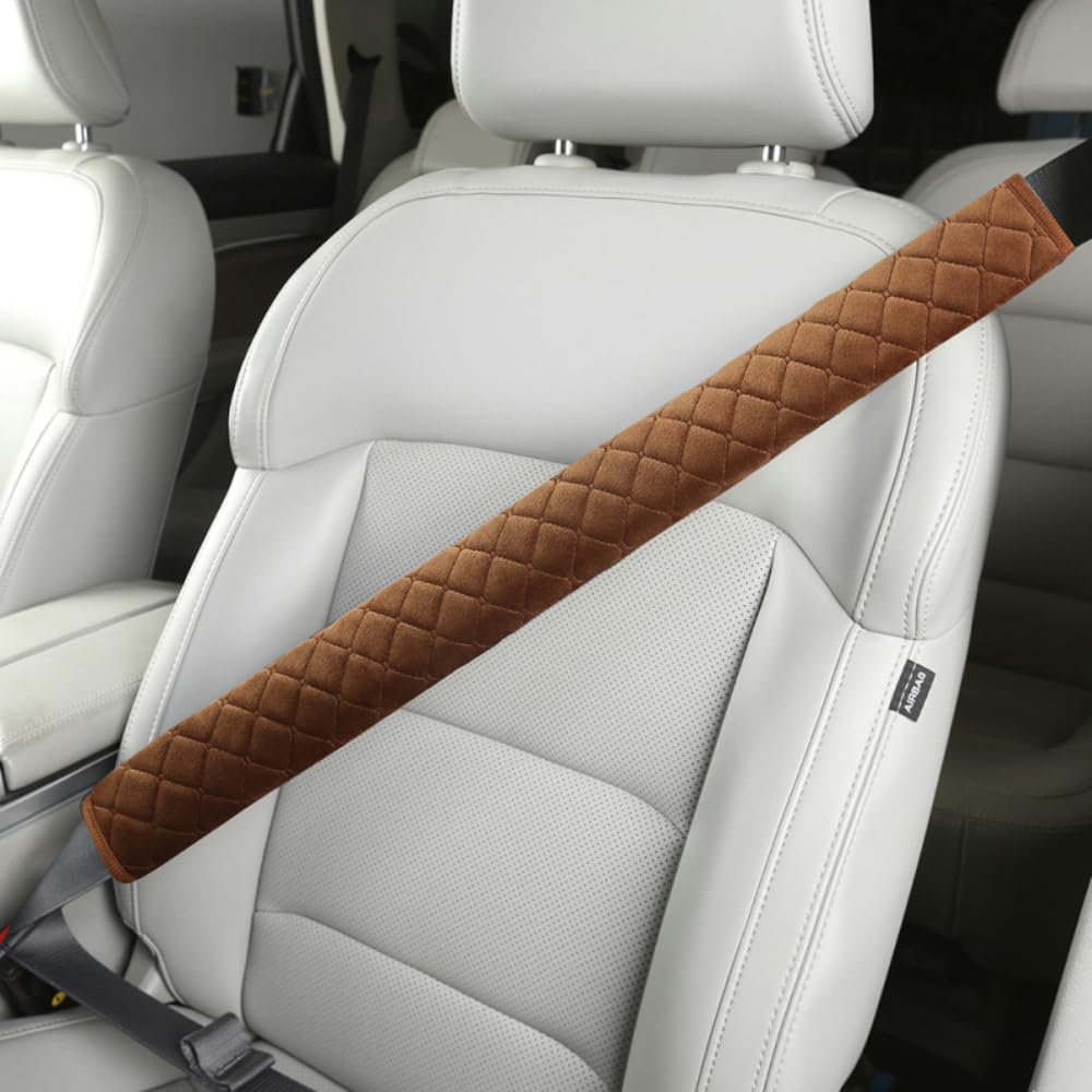 2x Gurtpolster Auto 40cm - Bequeme Schulterpolster Für Sicherheitsgurte
