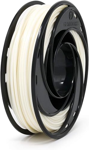 Gizmo Dorks Filamento Acetal Delrin para impresoras 3D de 0.069 in, 7.05 oz, color blanco