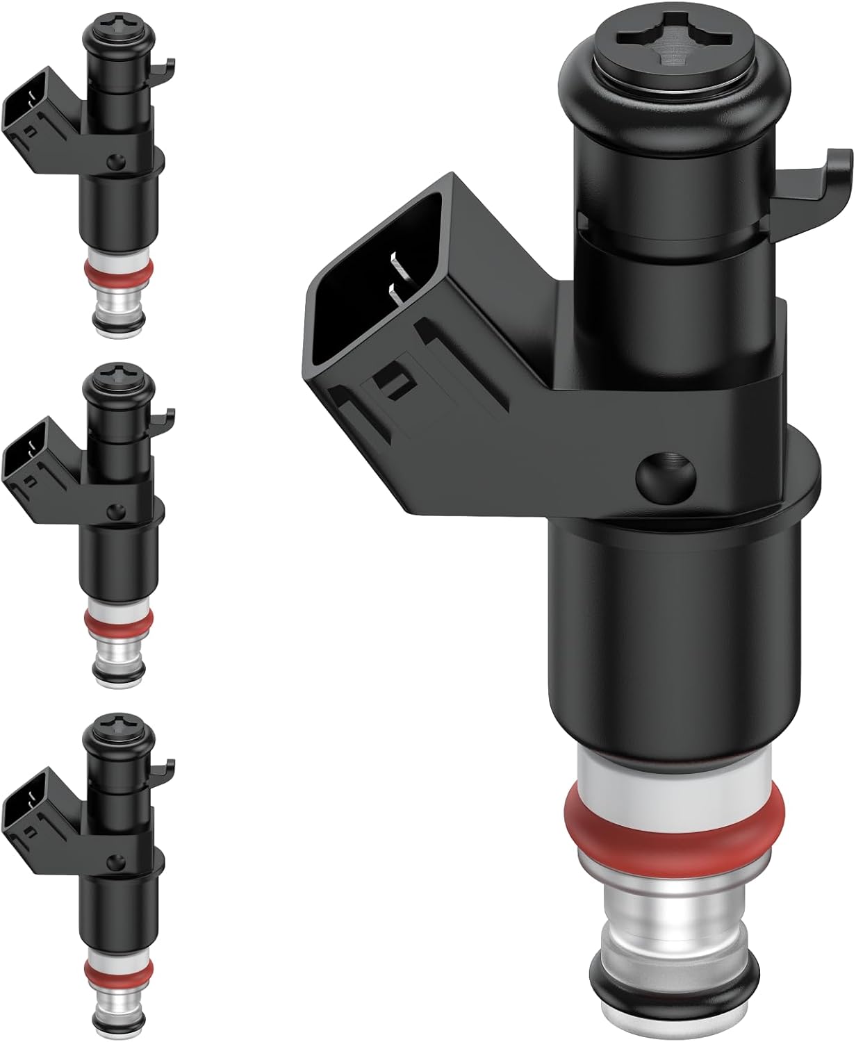 Fuel Injectors Compatible with Honda Accord 2003-2007 CRV 2005-2009 Element 2003-2011 2.4L Acura RSX 2.0L 2005-2006,16450RAAA01 Set of 4
