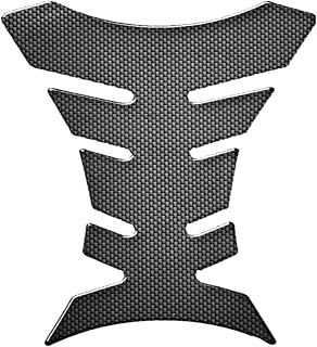 Motorcycle Tank Sticker Decal Carbon Fiber Fishbone Car Motorcycle Stickers Moto Gas Tank Pad Tankpad Protector for Hond&a for Kawa&saki for Suzuki Universal