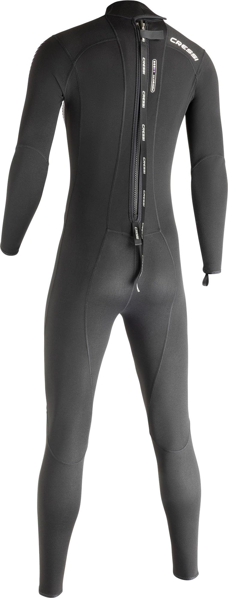 Cressi Fast 1 mm Lady Monopiece Wetsuits, Black/Lilac, 2XL