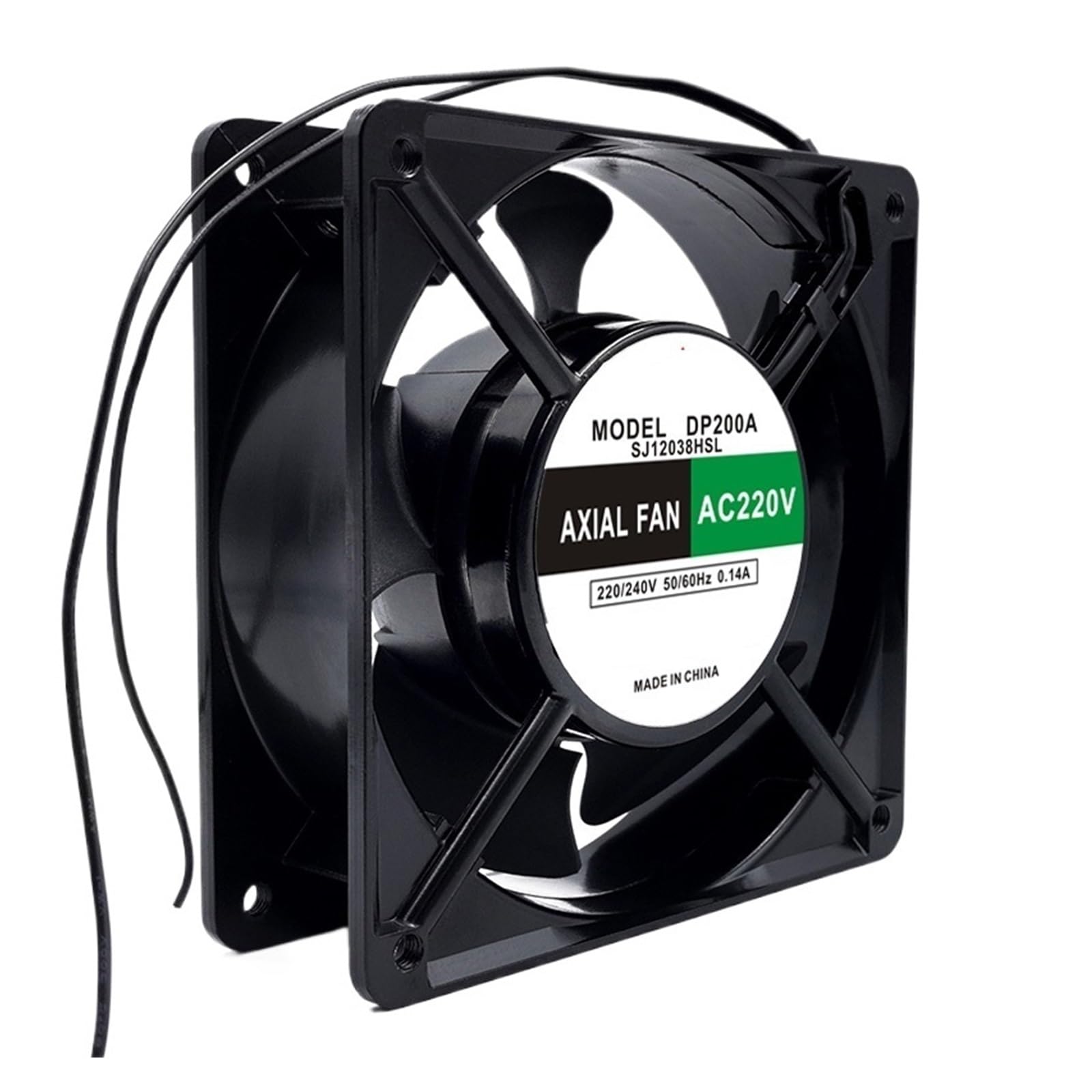 Ventilateur de refroidissement SJ12038HSL 120x120x38 mm pour boîtier et châssis