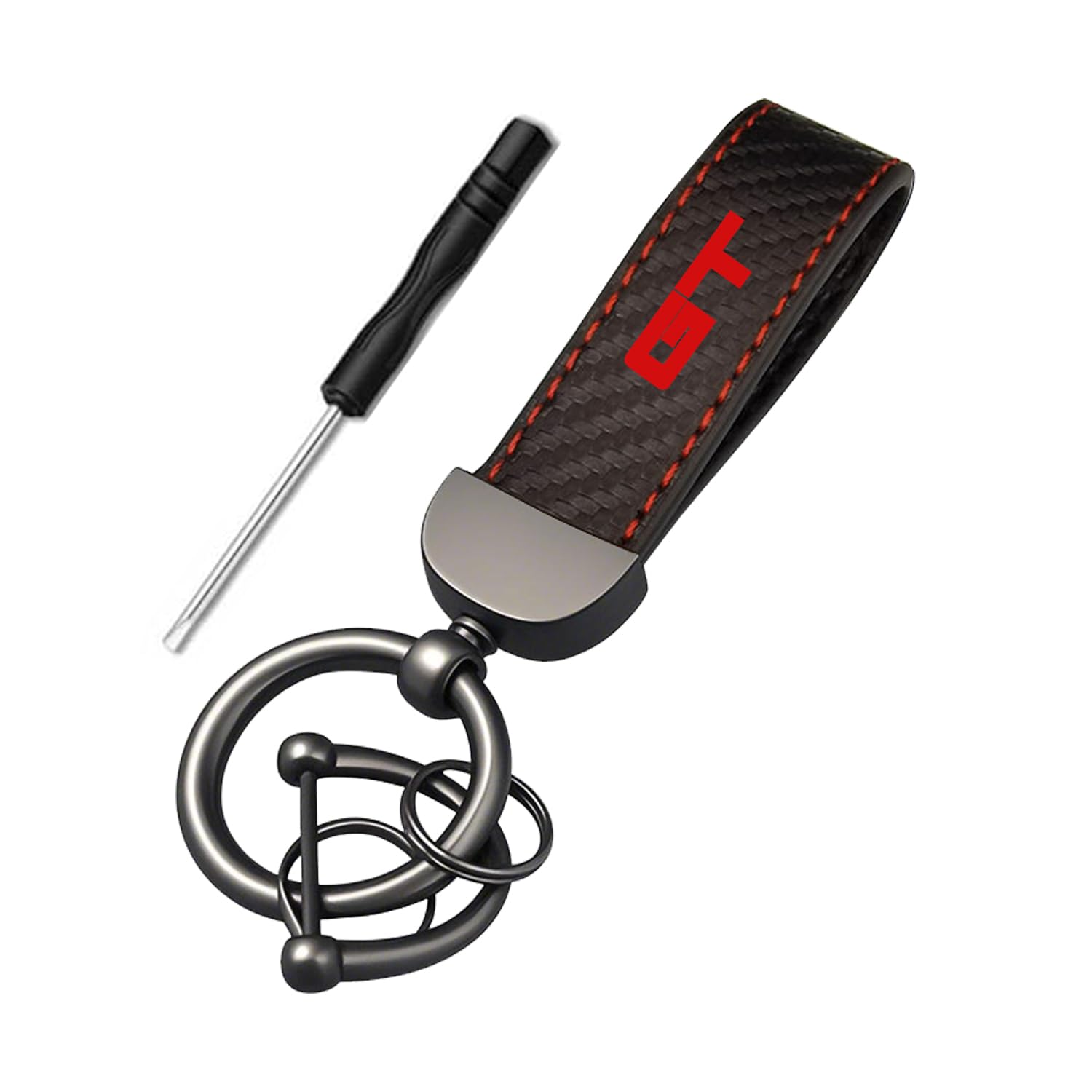 Metal Key Chain Ring Holder 2.0 Inches Kech-ftgt