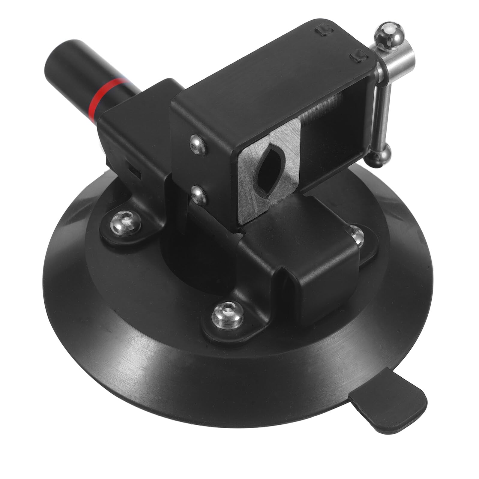 Base de support pour drapeau de voiture Homoyoyo en métal et caoutchouc noir 28mm pour SUV