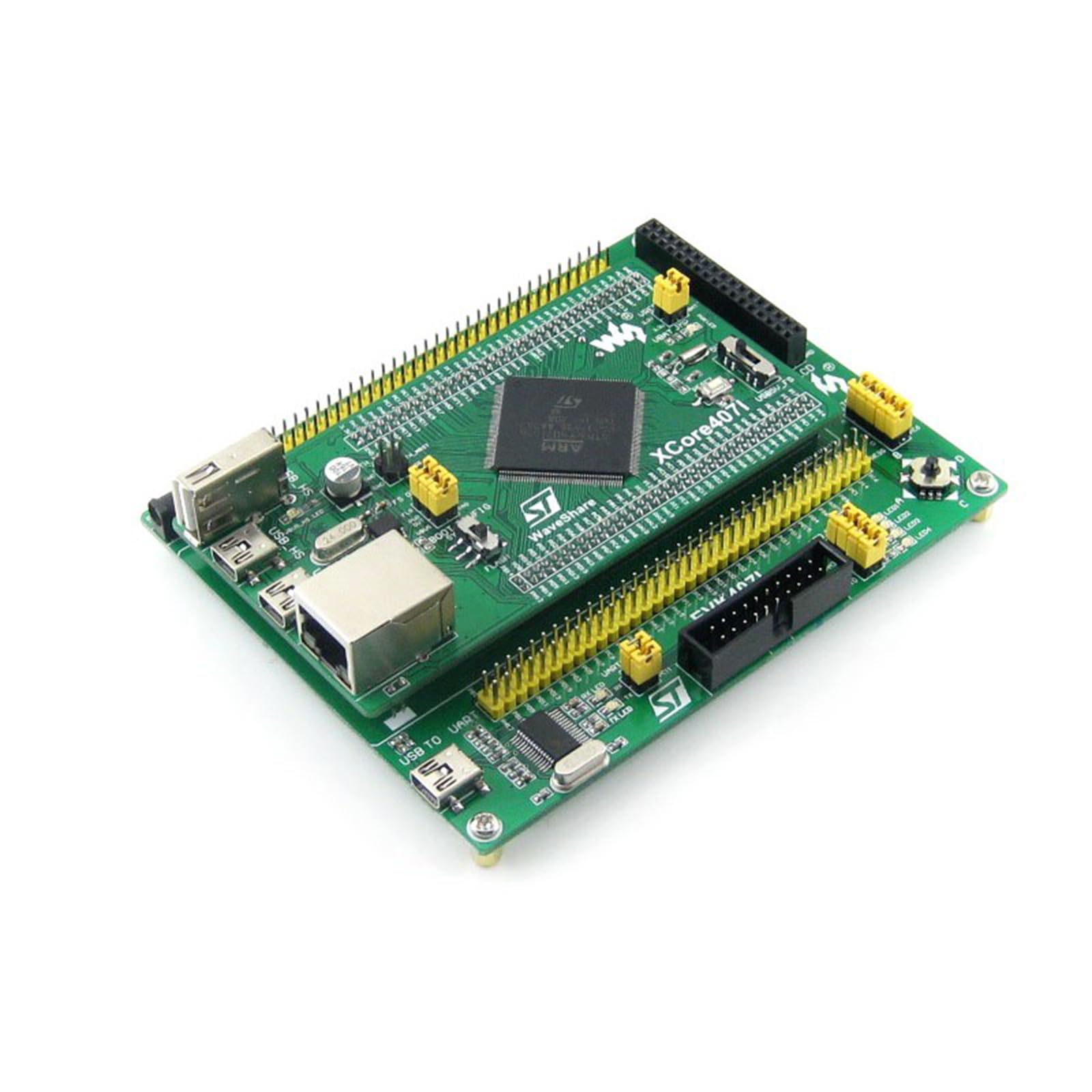 TUOPUONE STM-32 Development Board STM-32F407IGT6 USB HS/FS Ethernet NandFlash JTAG/SWD LCD USB to UART