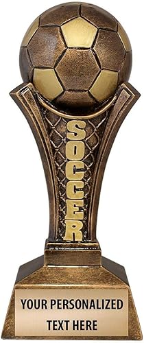 Crown Awards Trofeos de fútbol  Trofeo de fútbol de élite de 5 12 pulgadas  Grabado gratuito incluido
