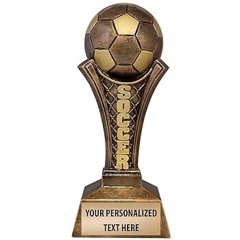 Amazon | Crown Awards サッカートロフィー | 5 1/2インチ