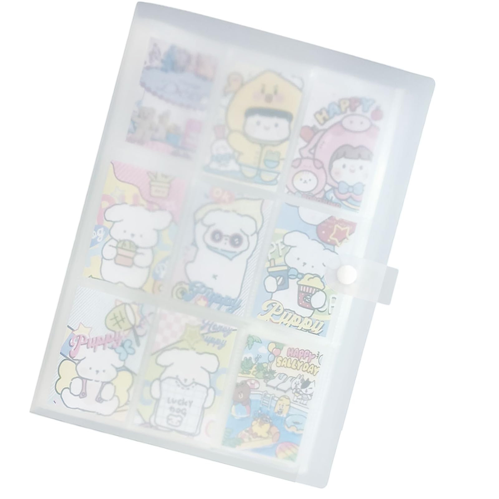 Photocard Album Binder Large Capacity for Preservation Photo Card Train Ticket Card Collection Book