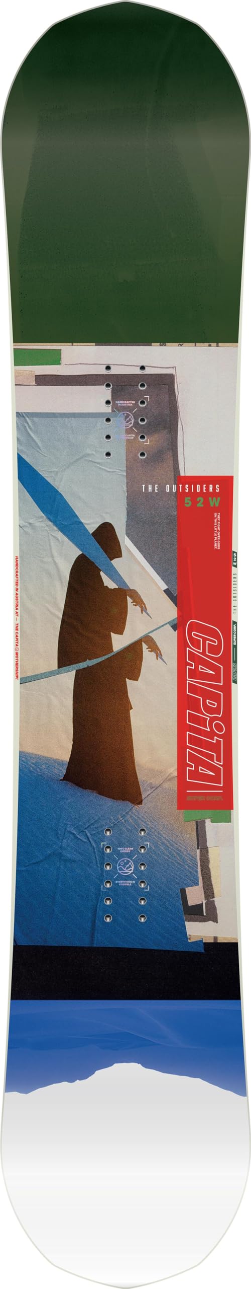 CAPiTA The Outsiders Wide Mens Snowboard, 152
