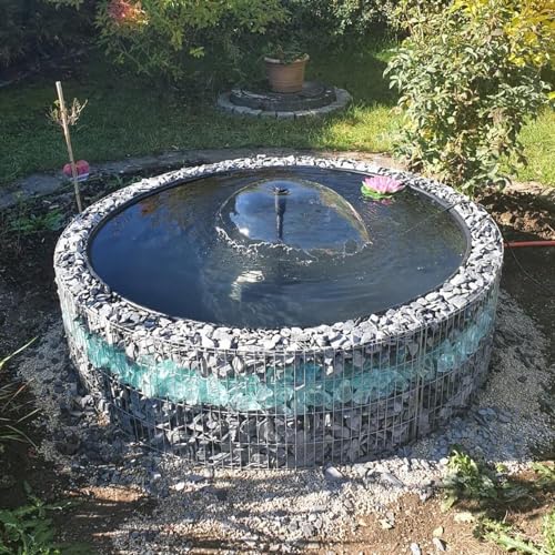 Revêtement de bassin en polyéthylène bâche imperméable pour créer une cascade - 4
