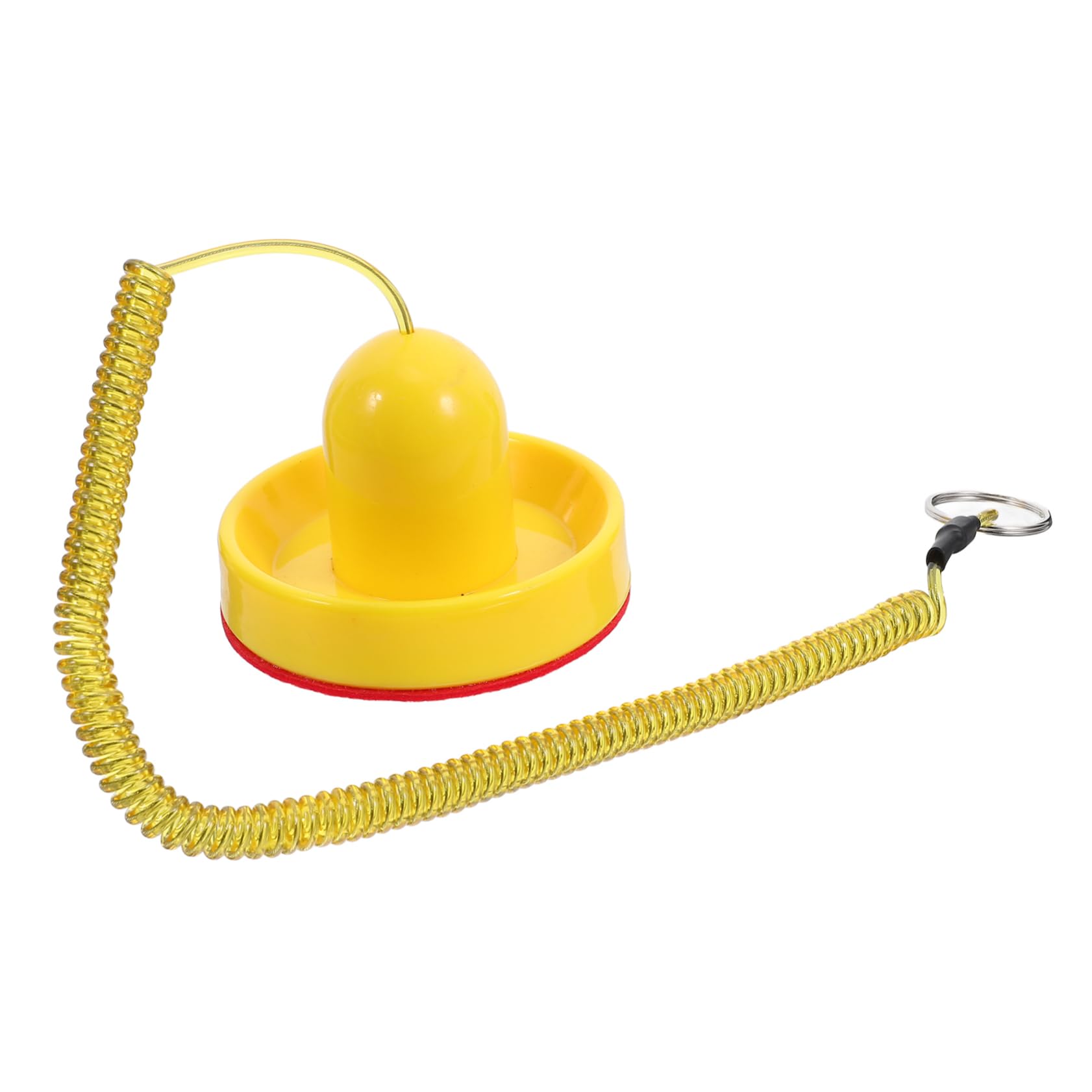 KICHOUSE Spring Mechanism Hockey Handle Table Hockey Pusher Lightweight Push Handle for Boys and Girls