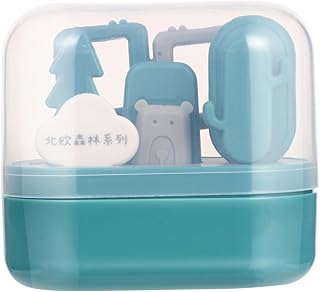 SAFIGLE 1 Conjunto De Cortador De Unhas Conjunto Recém-Nascido Kit Recém-Nascido Aparador De Unhas Infantil Conjunto De Cortador De Unhas Infantil Conjunto De Cuidados Com As Unhas