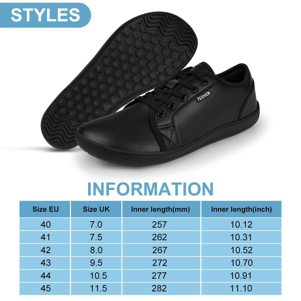 OFFCUP Męskie buty do chodzenia boso szerokie minimalistyczne Zero-Drop rozm. 40-45