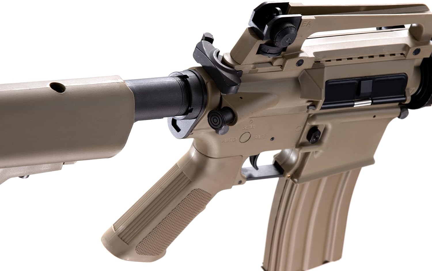 Lancer Tactical Gen 2 RIS Classic M4A1 AEG Airsoft Rifle with 9.6v Nimh Battery and Charger (1000 Rounds 0.20g BBS Included)