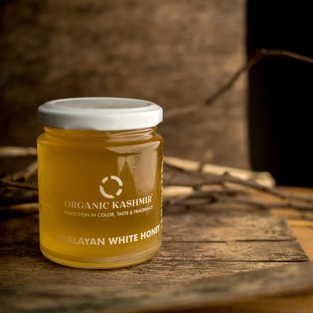Organic Kashmir Himalayan White Honey Organic White Honey Pure Kashmiri Honey 250 Gram
