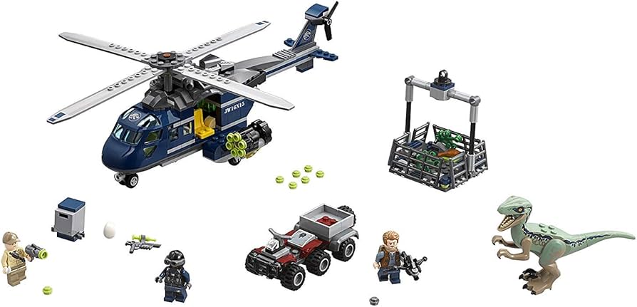 【未開封品】レゴ ジュラシック・ワールド ブルーのヘリコプター追跡 75928 Amazon.co.jp: レゴ(LEGO)ジュラシック・ワールド ブルーの