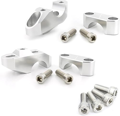 Miniatura 5 de BEUTEE Elevadores de manillar de 1.102 in de 1 18 pulgadas desplazados hacia atrás compatibles con GSX-S750 2017-2020 GSX-S1000F V-Strom 1000 DL1000