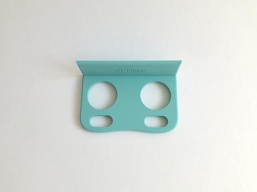 Miniatura 4 de Funda multiusos para lentes para soluciones de cuidado transparentes con compartimento para gafas (funda no incluida), 2 personas, azul