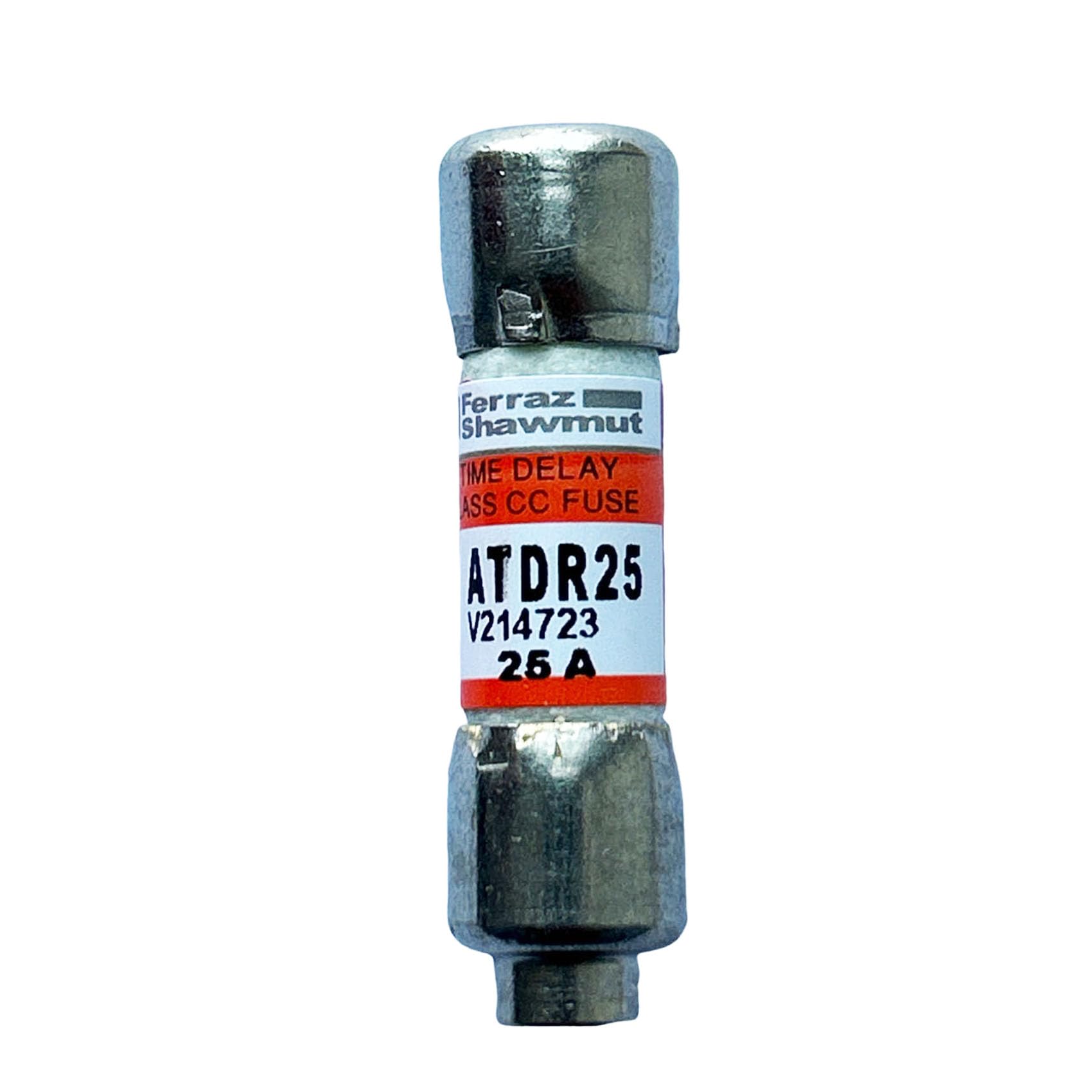 New OEM ATDR25 ATDR-25 ATDR-25A 600Vac Time Delay Fuse, Pack of 10