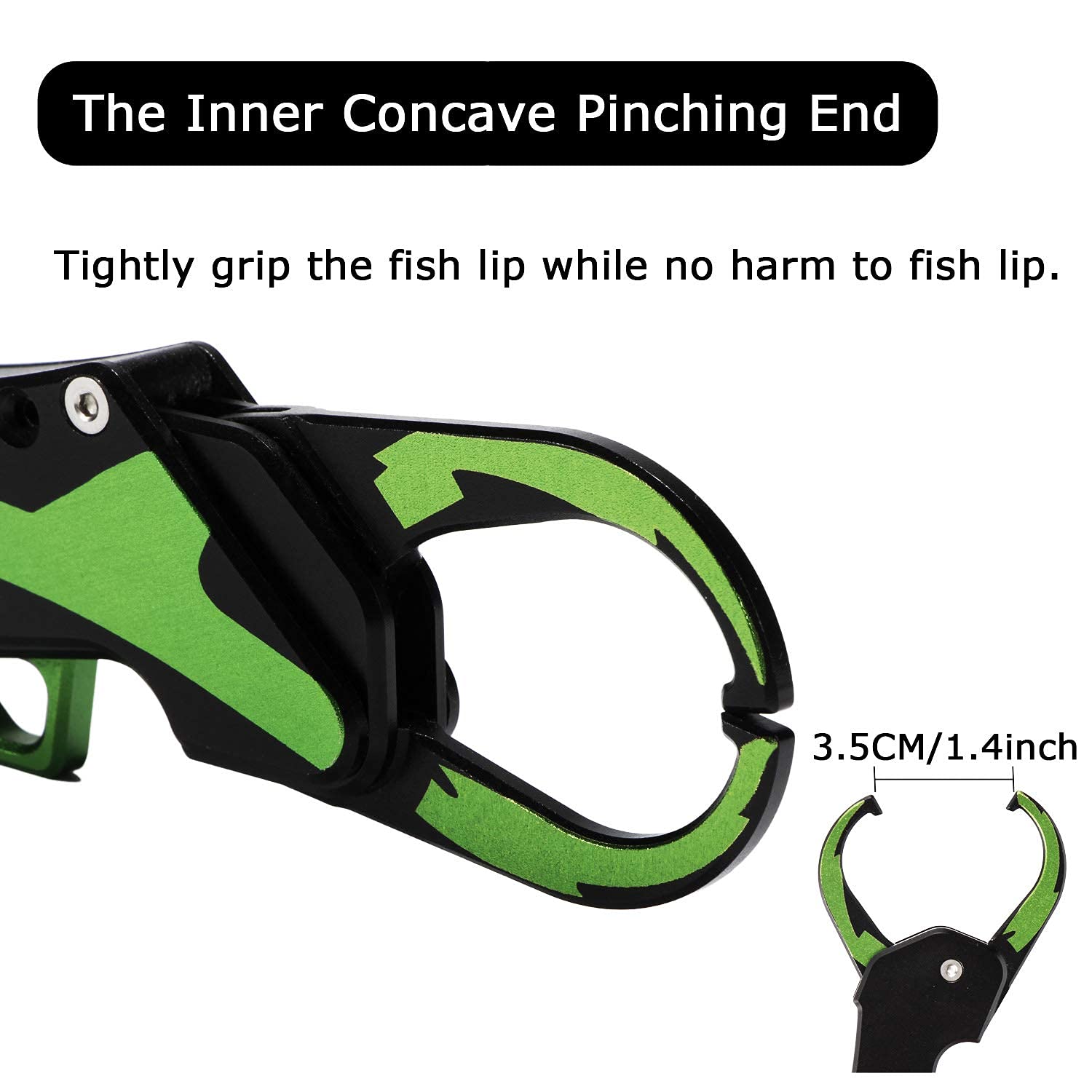 Étui Rotatif Pour Pinces De Pêche – Protection Durable – Noir – Taille 4x13.5cm