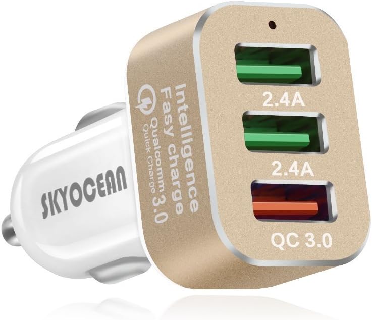 Fast Car Charger Adapter with Quick Charge 3.0