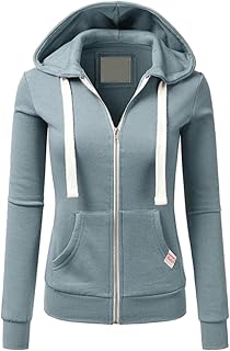 Gkojhj Hoodie Jacket Women's with Hood Zip Up Hoodie Casual Vintage Tops Hoodie Plain Sweat Jacket Long Sleeve Hoodie Women Teenager Girls Oversize Hoodie Cool