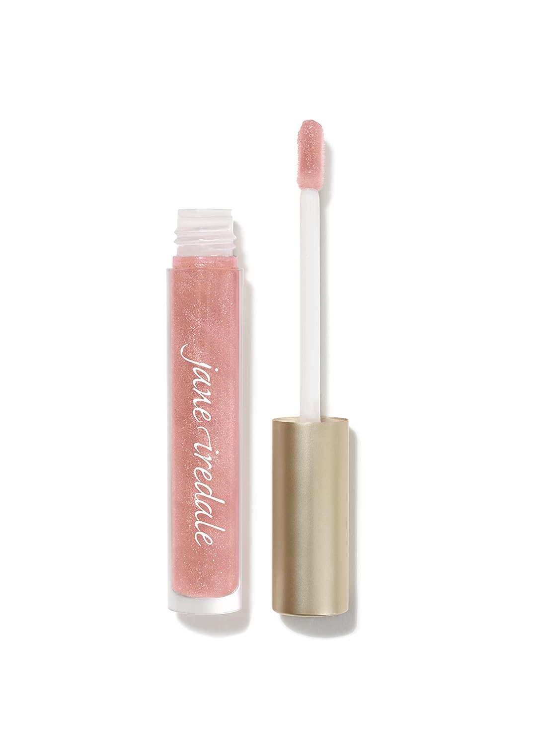 jane iredale HydroPure Hyaluronic Lip Gloss | Hydrating Gloss Plumps, Exfoliates and Smooths | Non-Sticky | Vanilla Scent | Vegan and Cruelty Free