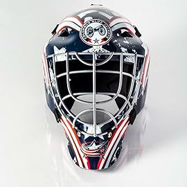 Franklin Sports GFM 1500 NHL Columbus Blue Jackets Goalie Face Mask