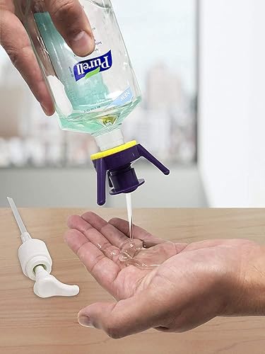 Miniatura 8 de Kit universal de vaciado de botellas  Voltea la botella boca abajo para obtener cada gota! Adaptadores adicionales incluidos para adaptarse a