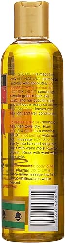 Miniatura 2 de African Royale Hot Six In One - Aceite para el cabello con 15 hierbas naturales, 8 onzas (paquete de 12)