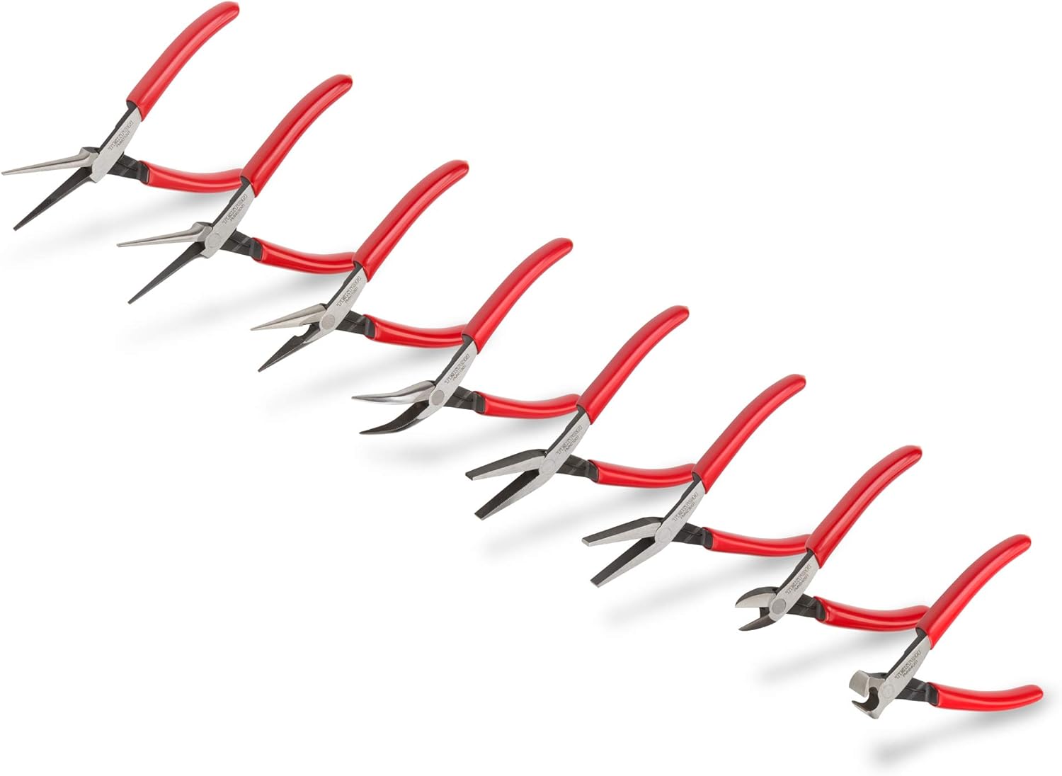 Best Promo TEKTON Mini Pliers Set, 8-Piece (Needle Nose, Long Nose, Flat Nose, Cutting) | PMN99908