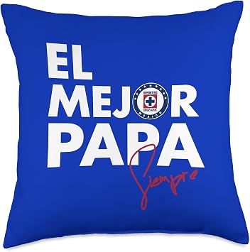 Cruz Azul Sports Articles Collection this Fathers Day! Throw Pillow