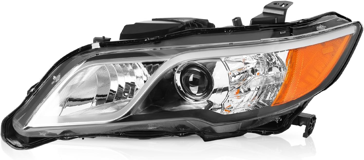 OE Style Headlight Assembly Fit 2013 2014 2015 Acura RDX Halogen Headlamp Front Head Light Lamp Set (Left Driver Side)