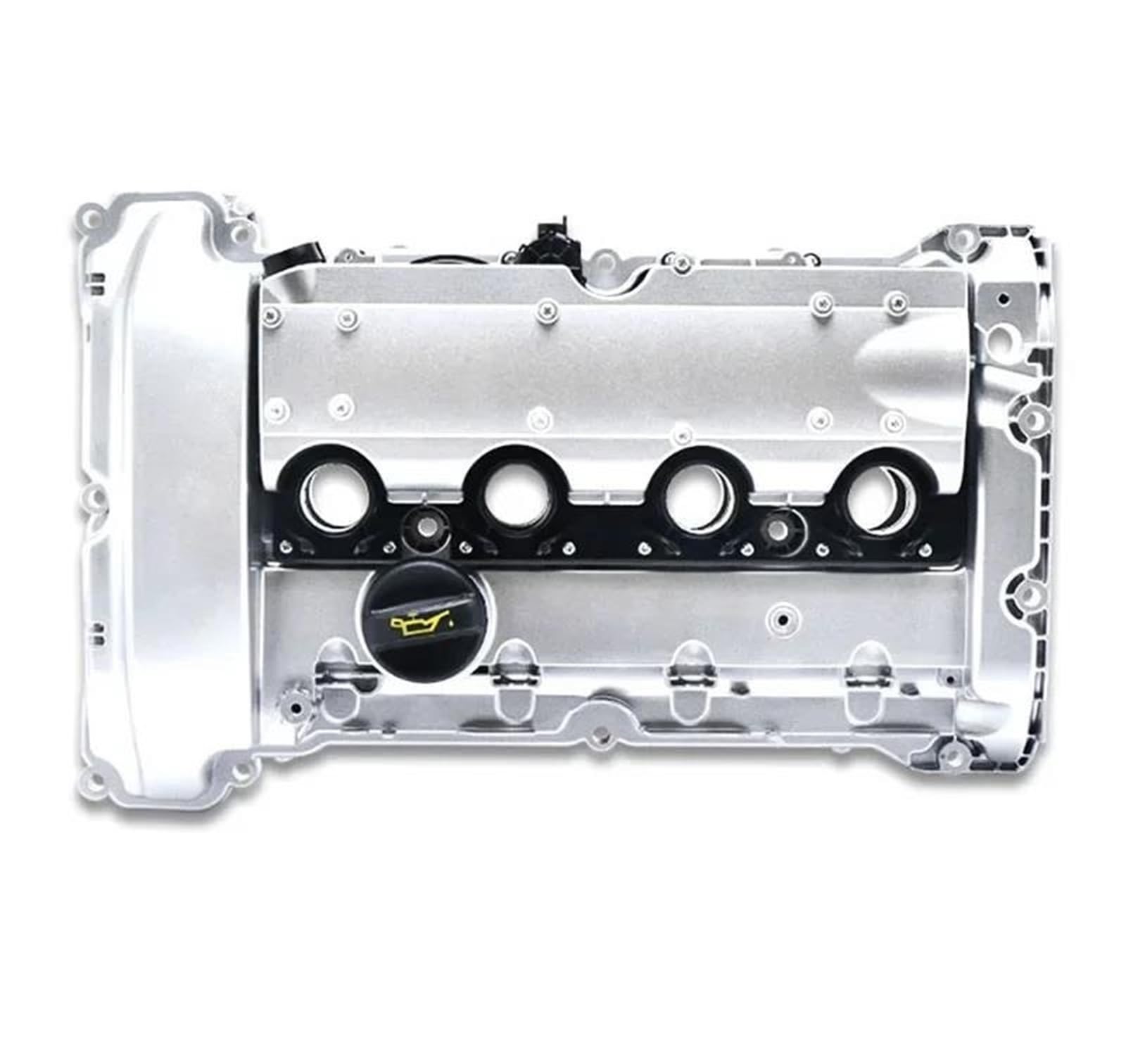 Tapaderas de válvulas Tapa Y Junta De Válvula Cilindro Motor Aluminio V759886280 Para Peugeot 207 208 308 508 3008 5008 Para Citroen C4 C5 1.6T Cubierta de válvula