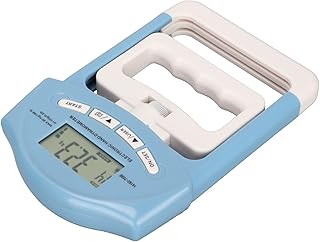 Dinamômetro de Aperto Elétrico, Display LCD Dinamômetro de Mão Eletrônico Medição Precisa Inteligente Ajustável para Casa para Treinamento Atlético