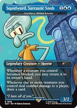 MTG Foil スポンジボブ スクエアパンツバンドル Secret Liar MTG Foil スポンジボブ スクエアパンツバンドル Secret Liar Amazon