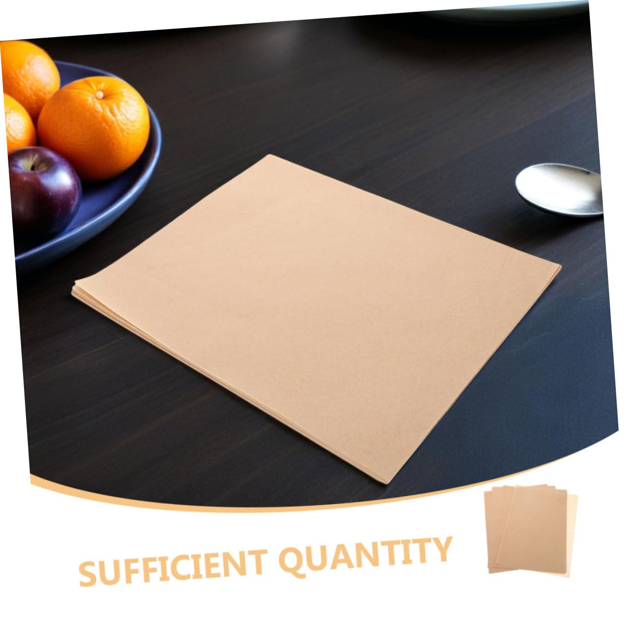 Feuilles de Papier Sulfurisé Cuisson 500 Pièces, Papier Anti-graisse