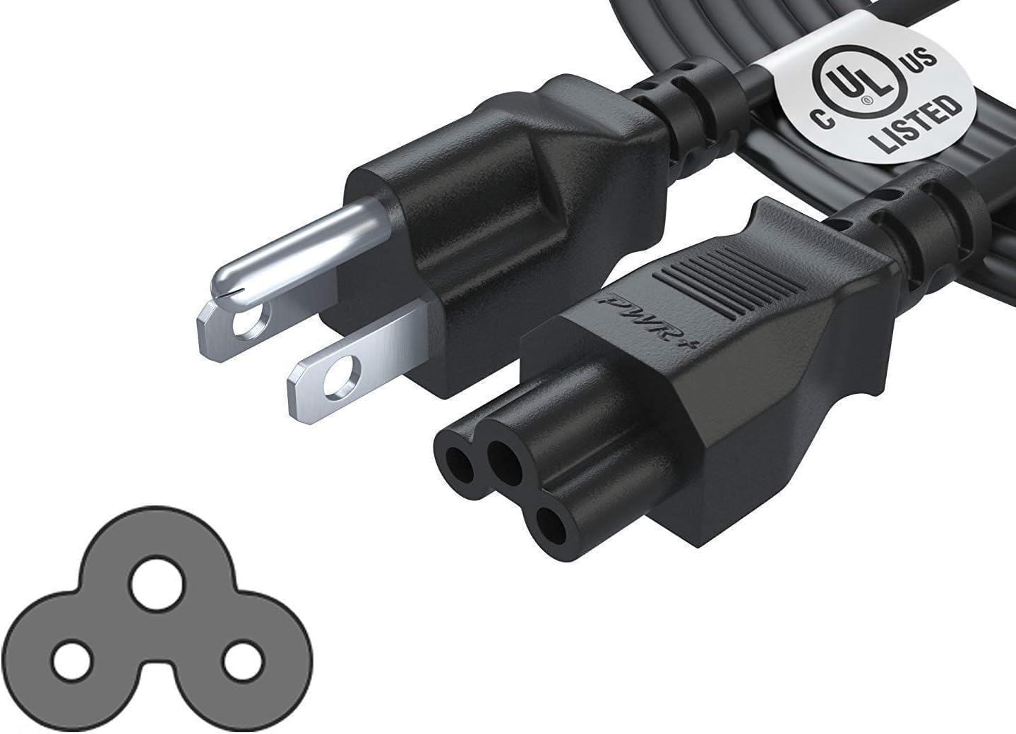 Photo 1 of 12Ft Fast Charging Cable for Segway Ninebot MAX G3 G2 G30 G30P P65 P100S Electric Scooter Charger Power Cord 3 Prong - UL Listed Kickscooter Adapter Replacement C5 to NEMA 5-15P Plug