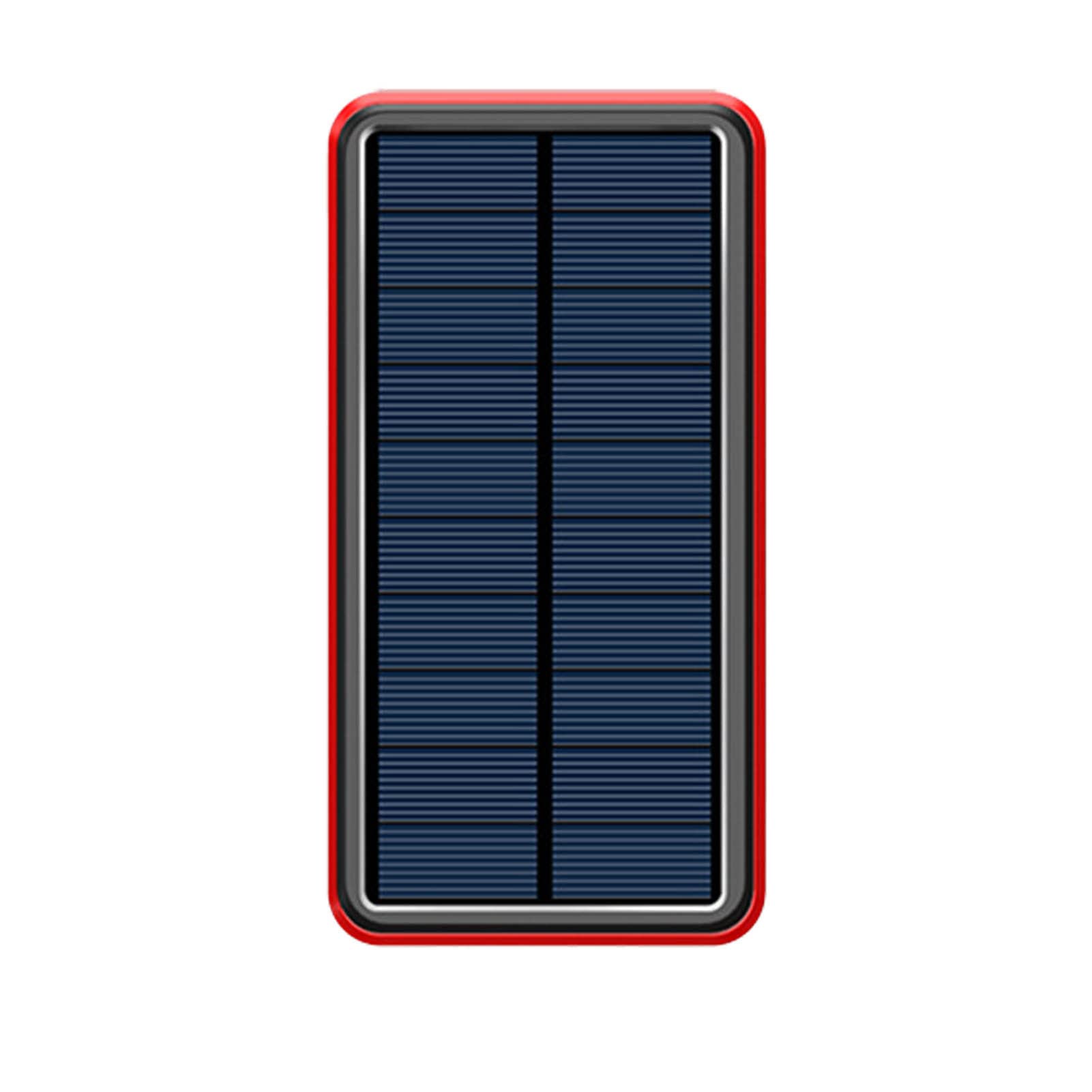 Banco de energía Solar, Cargador con energía Solar para Acampar,Cargador portát de Carga rápida de 50000 mAh | Cargador Solar de Alta Capacidad para teléfo, tabletas, Senderismo, Camping